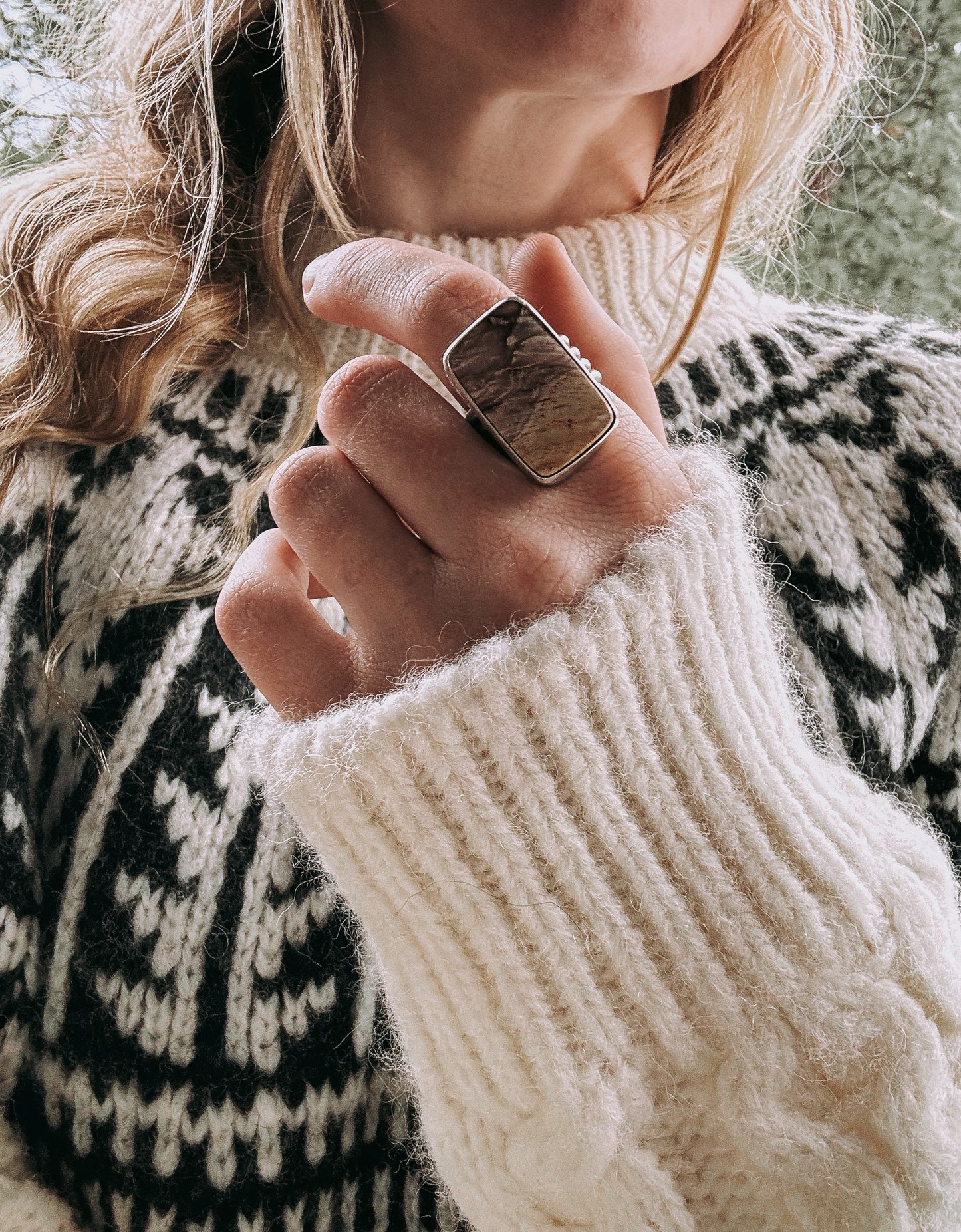 Lucky Wonder Stone Ring-9.25US