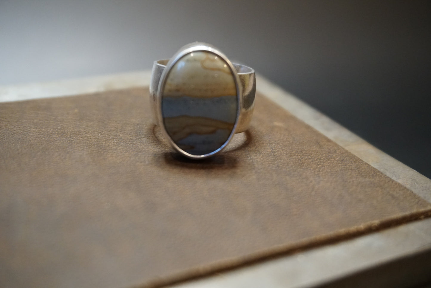 Succor Creek Jasper Ring-size 7.25