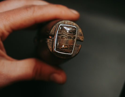 Bruneo Jasper Ring | Size 7.75